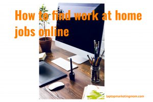 How to find work at home jobs online
